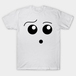 funny face curiosity T-Shirt